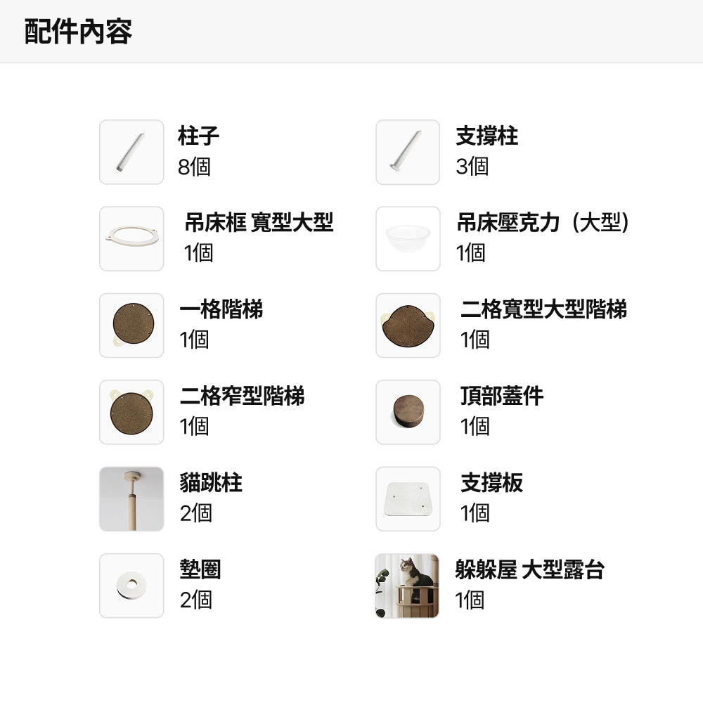 標準貓柱